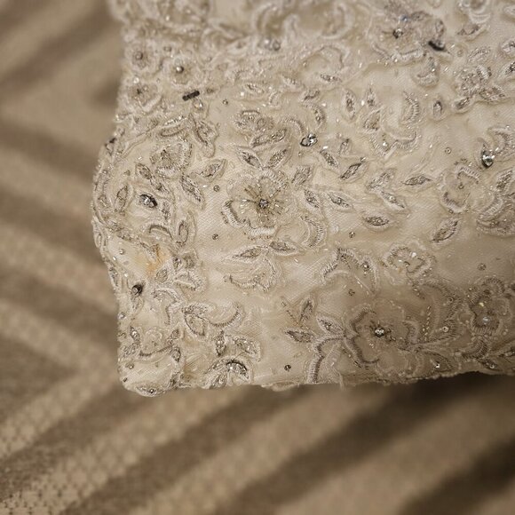 Stephen Yearick Ivory Strapless Wedding Dress 6 - Picture 6 of 12